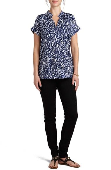 Women's Loyal Hana 'carrie' Print Maternity/nursing Tee