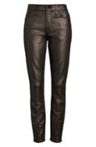 Women's 7 For All Mankind Metallic Ankle Skinny Jeans - Metallic