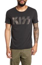 Men's John Varvatos Star Usa Kiss Embroidered T-shirt - Black
