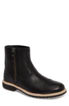 Men's Ugg Dalvin Zip Boot With Genuine Shearling .5 M - Black