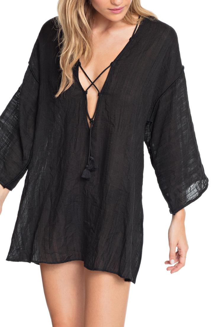 Women's Robin Piccone Michelle Tunic Cover-up - Black