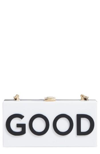 Milly Good/bad Box Clutch - Black
