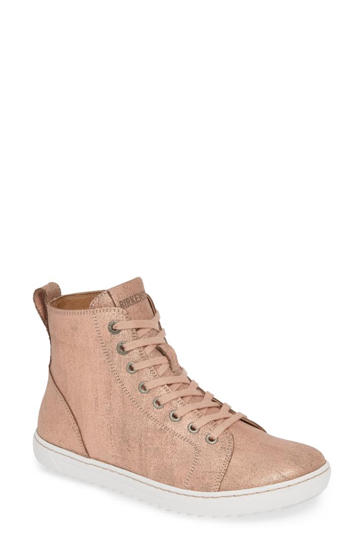 Women's Birkenstock Bartlett High Top Sneaker -6.5us / 37eu B - Pink