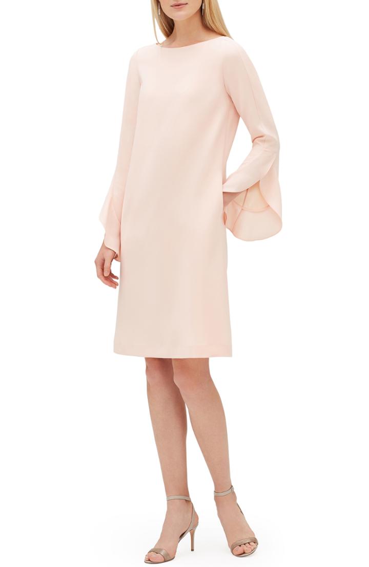 Women's Lafayette 148 New York Emory Finesse Crepe Dress - Pink
