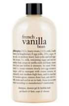 Philosophy 'french Vanilla Bean' Shampoo, Shower Gel & Bubble Bath Oz