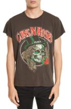 Men's Madeworn Guns N Roses Glitter Graphic T-shirt - Black