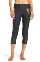 Women's Onzie 'splice' Mesh Inset Capris