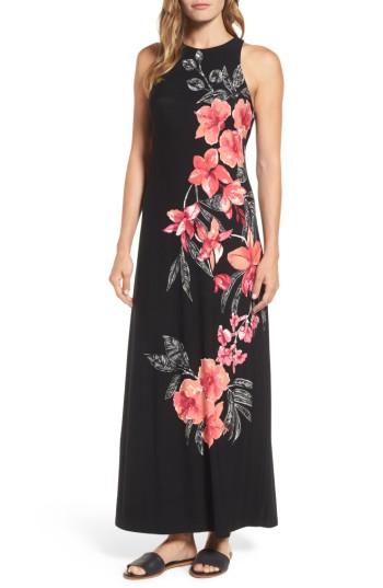 Women's Tommy Bahama Bedoin Blossoms Maxi Dress - Black