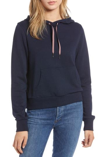 Women's 1901 Stretch Cotton Hoodie - Blue