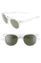Men's Nike Flatspot 52mm Sunglasses - Crystal Clear / Wolf Grey
