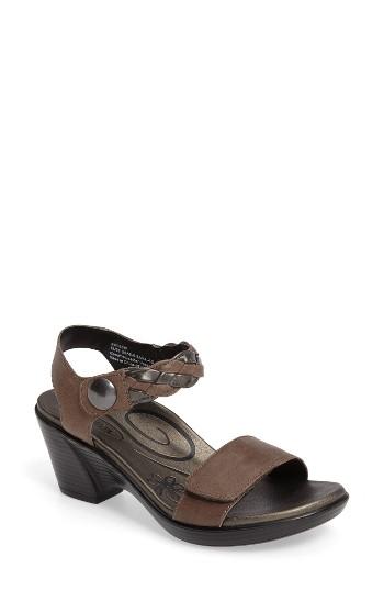Women's Aetrex Sylvia Sandal Eu - Grey