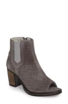 Women's Bos. & Co. Brianna Perforated Chelsea Boot -8.5us / 39eu - Grey