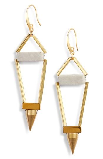 Women's David Aubrey Structured Spike Earrings