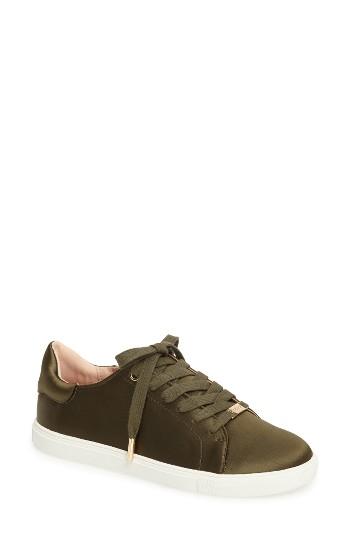 Women's Topshop Catseye Sneaker .5us / 39eu - Green
