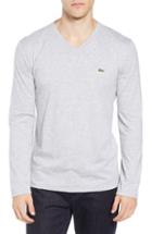 Men's Lacoste Long Sleeve T-shirt (xs) - Grey