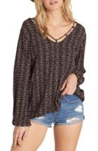 Women's Billabong Winding Roads Top - Black