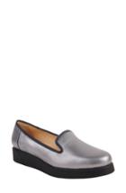 Women's Ukies Alexa Platform Loafer .5 M - Metallic