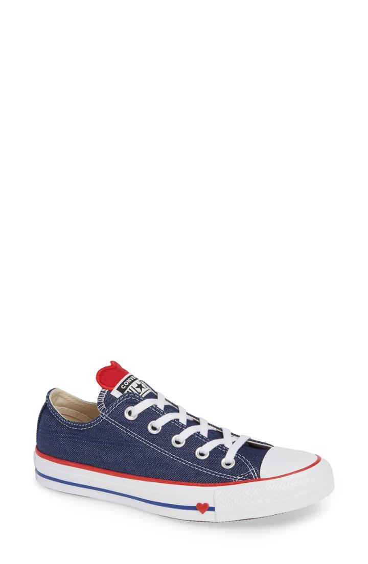 Women's Converse Chuck Taylor All Star Ox Sneaker .5 M - Blue