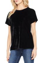 Women's Two By Vince Camuto Velvet Top - Black