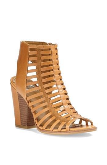 Dv By Dolce Vita Caged Sandal Honey Leather