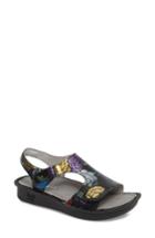 Women's Alegria Viki Embroidered Sandal -8.5us / 38eu - Purple