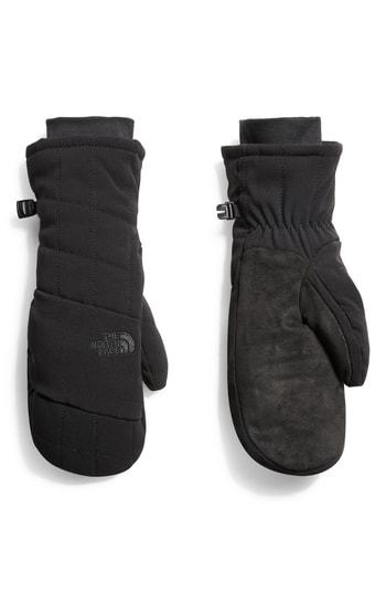 Women's The North Face Pseudio Water Resistant Heatseeker(tm) Insulated Mittens - Black
