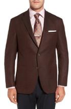 Men's David Donahue Aiden Classic Fit Wool Sport Coat L - Beige