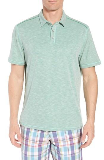 Men's Tommy Bahama Flip Tide Tee Spectator Polo - Green