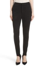 Women's Frame Ponte Stirrup Pants - Black