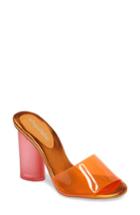 Women's Jeffrey Campbell Minuit Slide Sandal .5 M - Orange