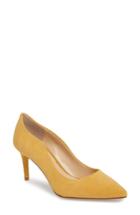 Women's Vince Camuto Jaynita Pointy Toe Pump M - Yellow