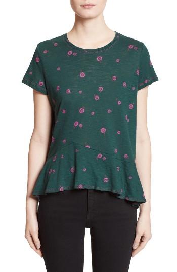 Women's Proenza Schouler Asymmetrical Peplum Tee