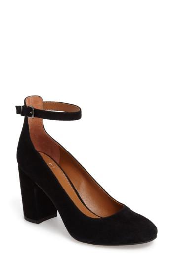 Women's Sarto By Franco Sarto Abbington Ankle Strap Pump M - Black