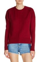 Women's Maje Cashmere Sweater - Burgundy