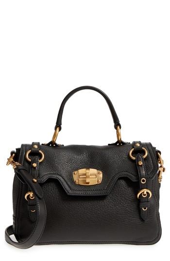 Miu Miu Cervo Buckle Front Satchel -