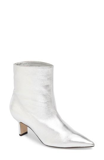 Women's Paul Andrew Mangold Pointy Toe Boot .5us / 36.5eu - Metallic