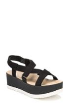 Women's Dr. Scholl's Companion Platform Sandal M - Black