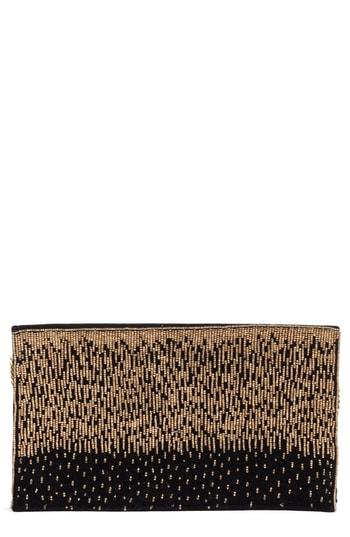 Area Stars Pia Beaded Clutch - Black
