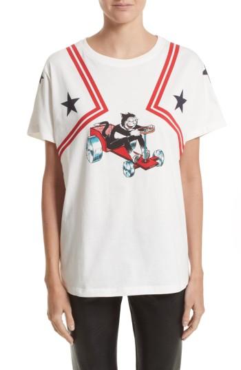 Women's Stella Mccartney Felix Print Tee Us / 40 It - Ivory