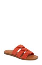 Women's 1.state Frel Slide Sandal M - Red