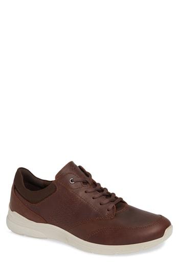 Men's Ecco Irving Sneaker -5.5us / 39eu - Brown