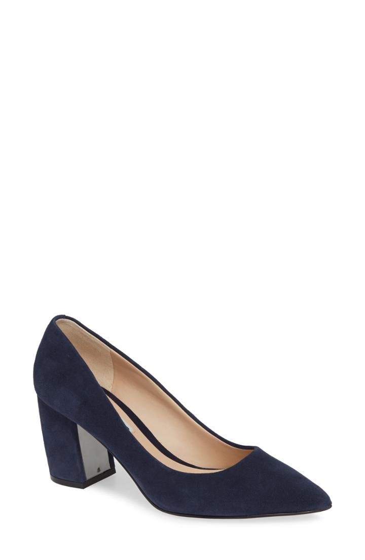 Women's Karl Lagerfeld Paris Addie Pump .5 M - Blue