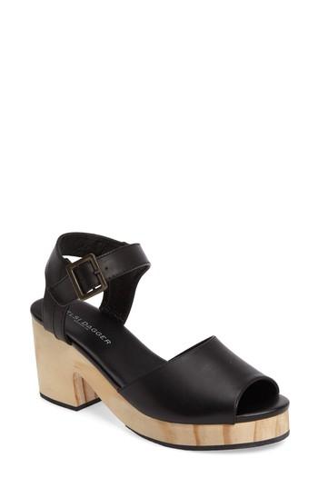Women's Kelsi Dagger Brooklyn Montgomery Platform Sandal M - Black