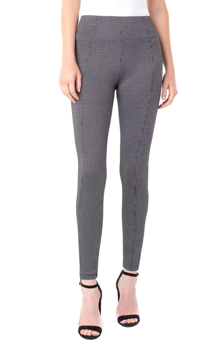 Women's Liverpool High Waist Microcheck Skinny Pants