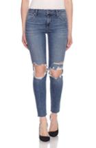 Women's Joe's Collector's - Icon Ripped Ankle Skinny Jeans - Blue