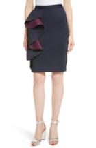 Women's Ted Baker London Derosa Oversize Ruffle Pencil Skirt