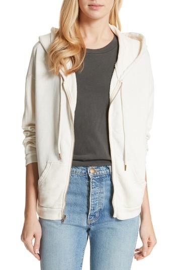 Women's The Great. The Hoodie - White