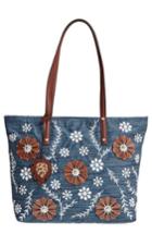 Tommy Bahama Naples Embroidered Tote - Ivory
