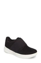 Women's Fitflop Sporty-pop(tm) Slip-on Sneaker .5 M - Black