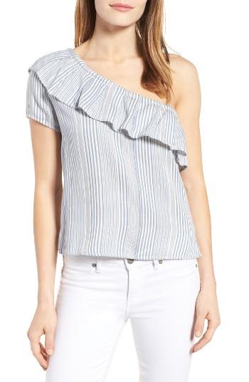 Women's Rd Style One-shoulder Ruffle Blouse